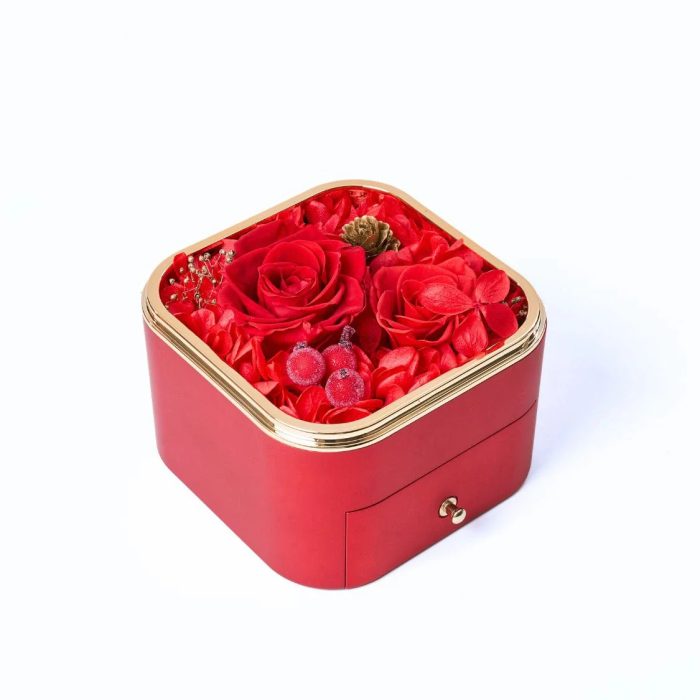 Happiness Roses Gift Jewerlry Box