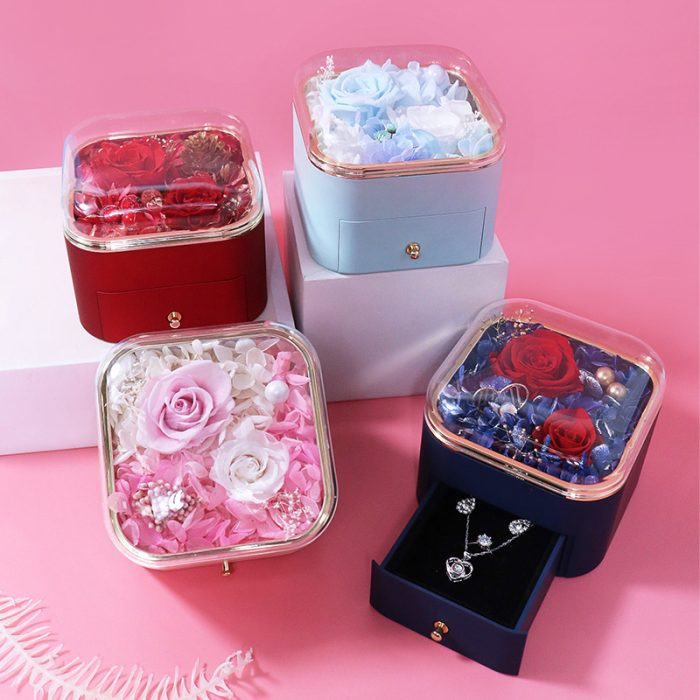 Happiness Roses Gift Jewerlry Box - Image 2