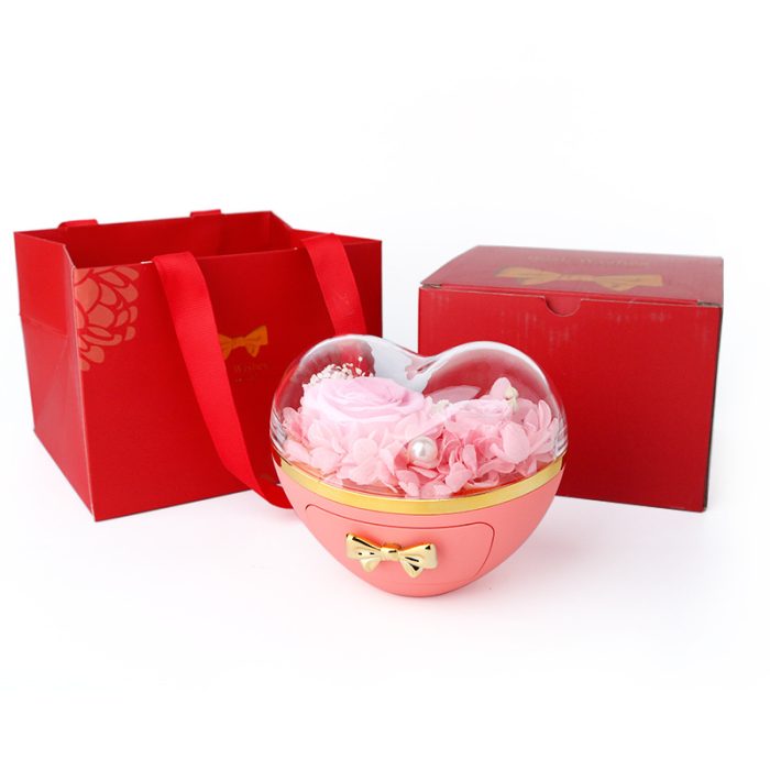 Eternal Love Roses Gift Jewerlry Box - Image 4