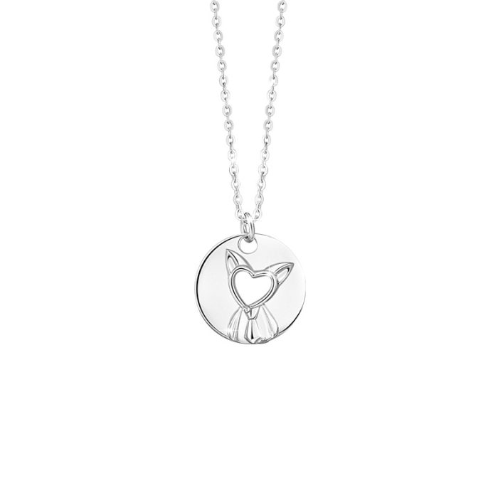 S925 I Hu Xiansen and Miss Rabbit Couple Necklace - Image 5