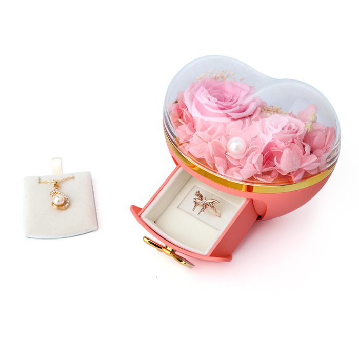 Eternal Love Roses Gift Jewerlry Box - Image 3