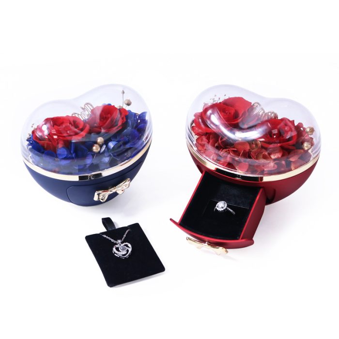 Eternal Love Roses Gift Jewerlry Box - Image 5