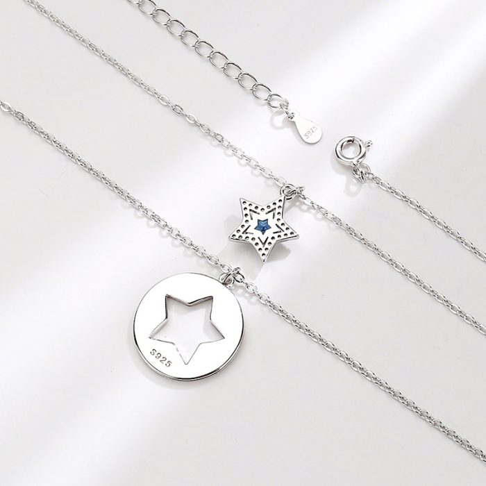 S925 I You Are My Lucky Star Necklace For Couples - Image 4